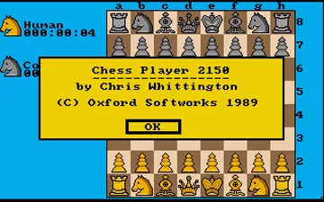 Chess Player 2150 screen shot title